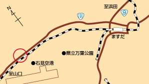 図（持石海岸位置）