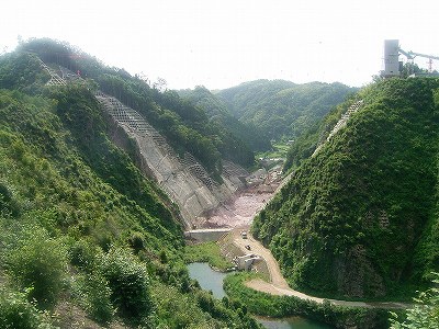 平成23年7月上流側定点写真