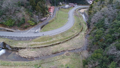 井川川着手前