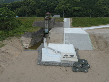 工事が完成した状況