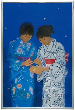 銅賞「初ほたる」