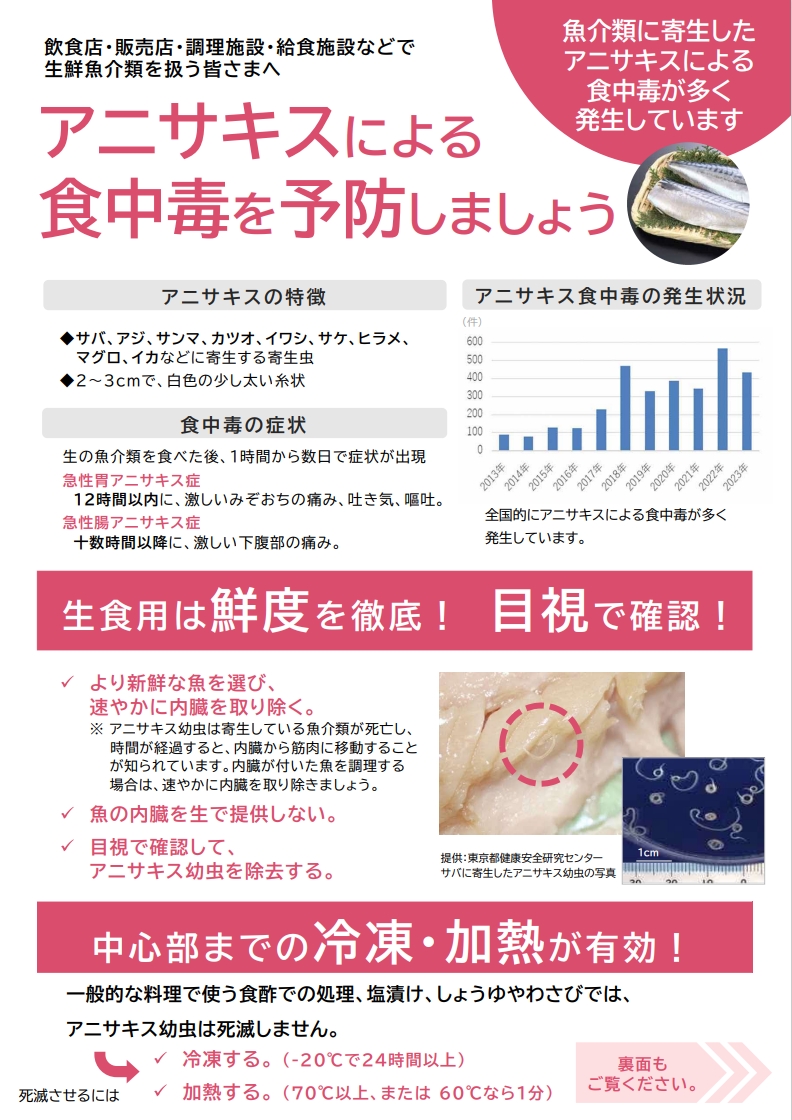 アニサキスチラシ１