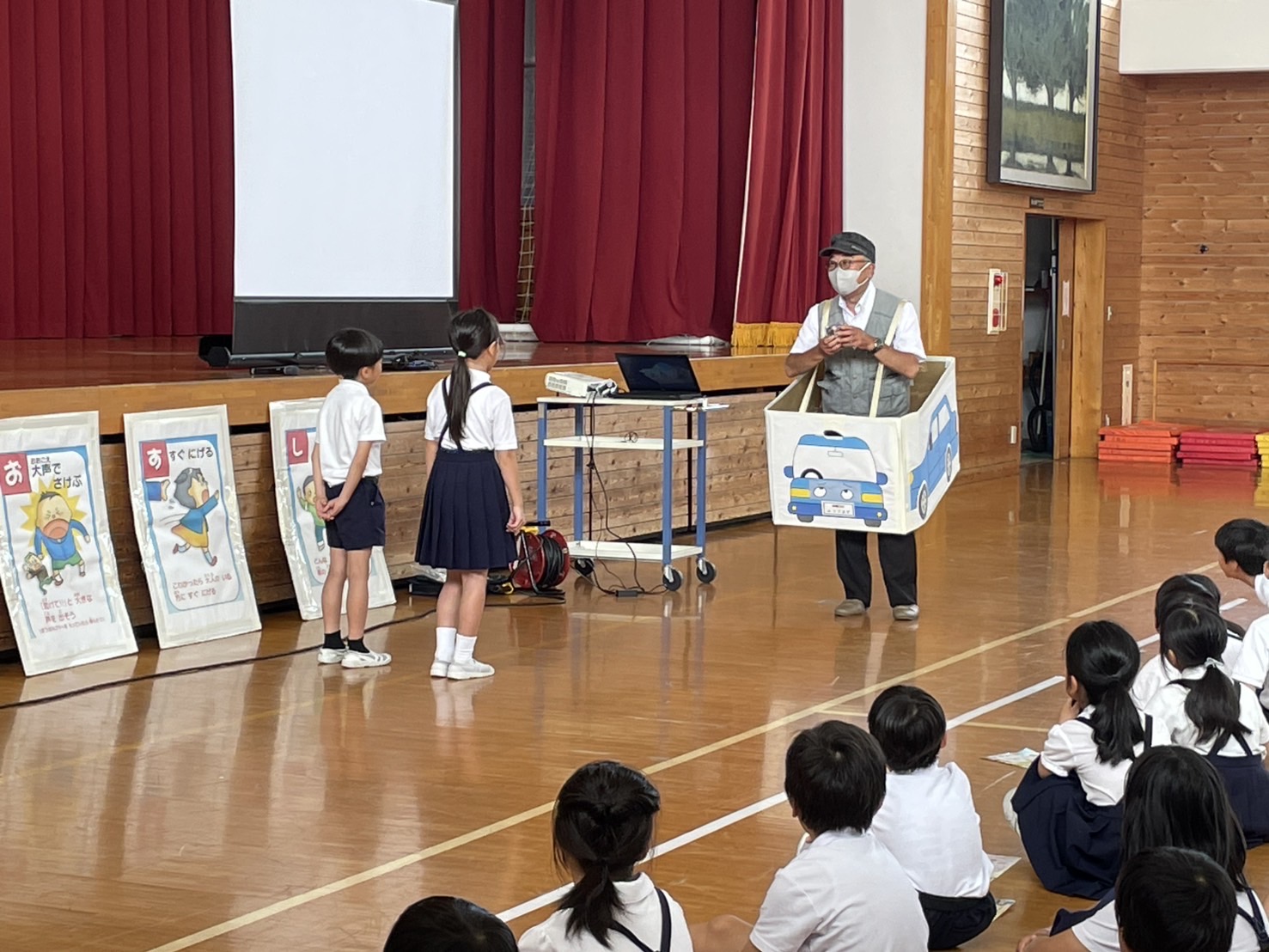 大社小学校での様子２