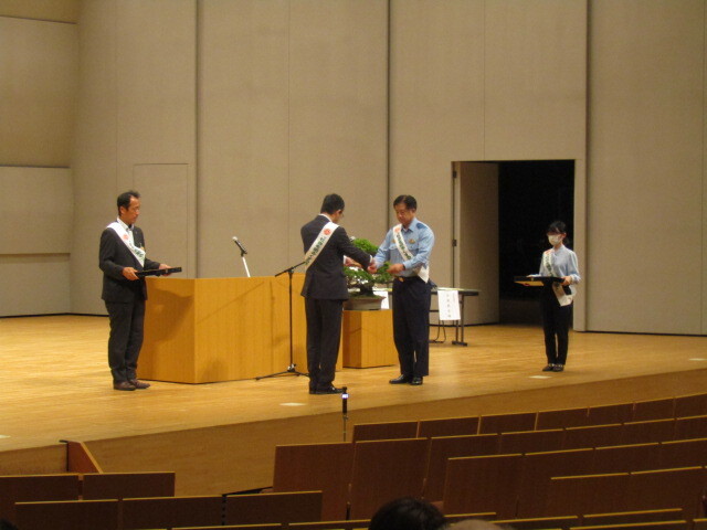 伝達の様子